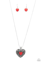 Load image into Gallery viewer, Paparazzi Wholeheartedly Whimsical - Red Necklace
