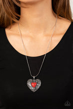 Load image into Gallery viewer, Paparazzi Wholeheartedly Whimsical - Red Necklace
