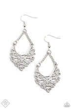 Load image into Gallery viewer, Paparazzi Sentimental Setting - Silver Earring
