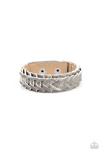 Paparazzi Western Nomad - Silver Bracelet