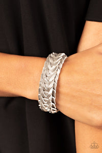 Paparazzi Western Nomad - Silver Bracelet