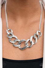 Load image into Gallery viewer, Paparazzi Bombshell Bling - Silver Necklace

