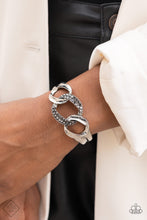 Load image into Gallery viewer, Paparazzi BOMBSHELL Squad - Silver Bracelet
