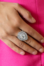 Load image into Gallery viewer, Paparazzi Icy Indulgence - White Ring
