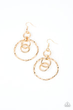 Load image into Gallery viewer, Paparazzi Twisted Temptation - Gold Earrings
