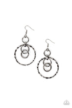 Load image into Gallery viewer, Paparazzi Twisted Temptation - Black Earrings
