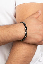 Load image into Gallery viewer, Paparazzi Magnetic Mantra - Black Bracelet
