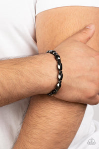 Paparazzi Magnetic Mantra - Black Bracelet