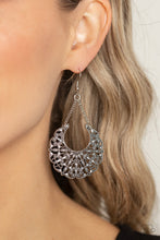 Load image into Gallery viewer, Paparazzi Country Cornucopia - Silver Earrings
