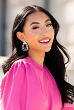 Load image into Gallery viewer, Paparazzi Take a POWER Stance - White Earrings
