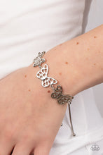 Load image into Gallery viewer, Paparazzi Put a WING on It - Silver Bracelet
