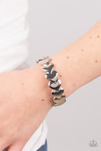 Load image into Gallery viewer, Paparazzi Hearts Galore - Silver Bracelet
