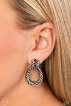 Load image into Gallery viewer, Paparazzi Roping Rodeo - Silver Earrings
