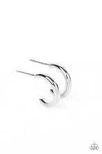 Load image into Gallery viewer, Paparazzi Small-Scale Shimmer - Silver Earring

