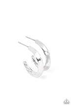 Load image into Gallery viewer, Paparazzi BEVEL Up - Silver Earrings
