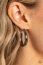 Load image into Gallery viewer, Paparazzi Champion Curves - Black Earrings
