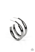 Load image into Gallery viewer, Paparazzi Champion Curves - Black Earrings

