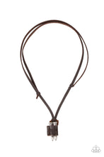 Load image into Gallery viewer, Paparazzi On the Lookout - Brown Necklace
