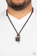 Load image into Gallery viewer, Paparazzi On the Lookout - Brown Necklace
