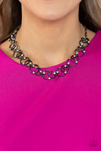 Load image into Gallery viewer, Paparazzi Center of My Universe - Black Necklace
