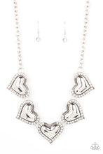 Load image into Gallery viewer, Paparazzi Kindred Hearts - White Necklace
