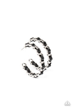 Load image into Gallery viewer, Paparazzi Industrial Incantation - Black Earrings
