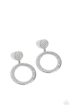 Load image into Gallery viewer, Paparazzi GLOW You Away - White Earrings
