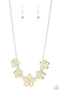 Paparazzi Garden Daydream - Yellow Necklace