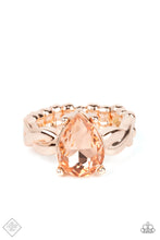 Load image into Gallery viewer, Paparazzi Law of Attraction - Rose Gold Ring
