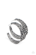 Load image into Gallery viewer, Paparazzi Cosmopolitan Cool - Black Earrings
