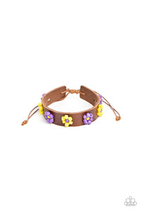 Paparazzi Flowery Frontier - Purple Bracelet
