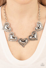 Load image into Gallery viewer, Paparazzi Kindred Hearts - Silver Necklace
