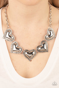 Paparazzi Kindred Hearts - Silver Necklace