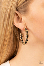 Load image into Gallery viewer, Paparazzi Industrial Incantation - Gold Earrings
