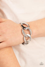 Load image into Gallery viewer, Paparazzi BOMBSHELL Squad - White Bracelet
