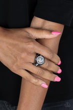 Load image into Gallery viewer, Paparazzi Understated Drama - Black Ring
