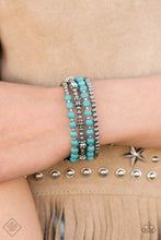 Load image into Gallery viewer, Paparazzi Road Trip Remix - Blue Bracelet
