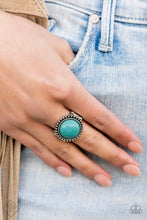 Load image into Gallery viewer, Paparazzi Mesa Mecca - Blue Ring
