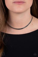 Load image into Gallery viewer, Paparazzi In No Time Flat - Black Necklace
