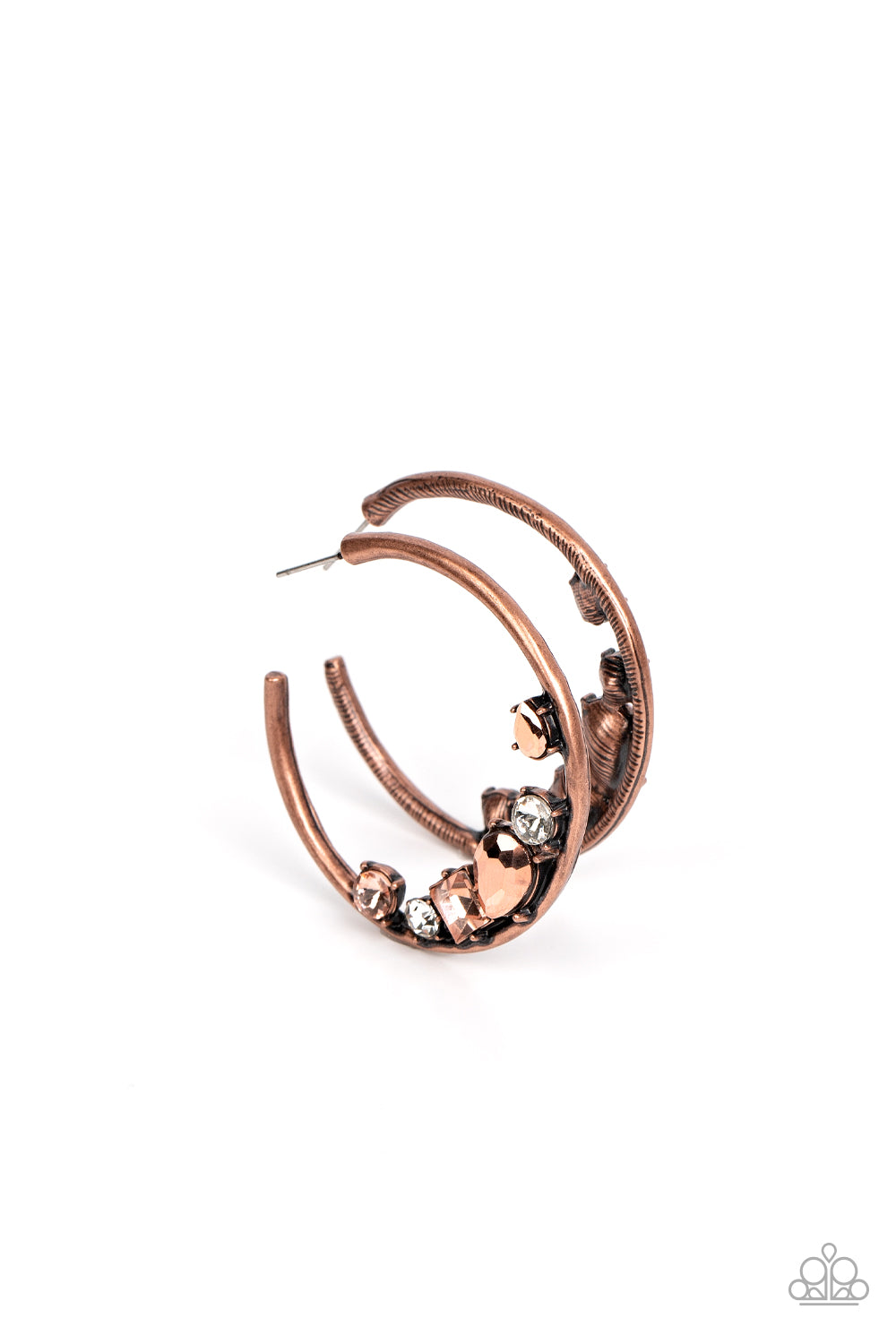Paparazzi Attractive Allure - Copper Earring