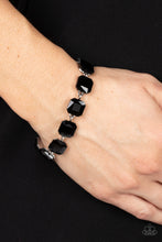 Load image into Gallery viewer, Paparazzi Mind-Blowing Bling - Black Bracelet
