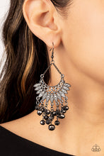 Load image into Gallery viewer, Paparazzi Chromatic Cascade - Black Earring
