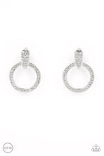 Load image into Gallery viewer, Paparazzi Sparkle at Your Service - White Earring
