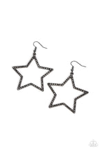 Load image into Gallery viewer, Paparazzi Supernova Sparkle - Black Earrings
