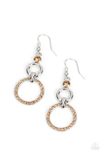 Load image into Gallery viewer, Paparazzi Bauble Bliss - Brown Earrings
