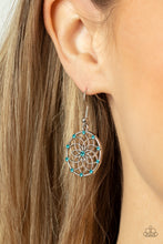 Load image into Gallery viewer, Paparazzi Springtime Salutations - Blue Earring
