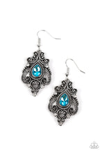 Load image into Gallery viewer, Paparazzi Palace Perfection - Blue Earrings
