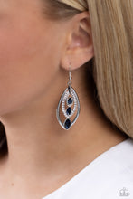 Load image into Gallery viewer, Paparazzi Extra Exuberant - Blue Earrings
