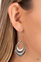 Load image into Gallery viewer, Paparazzi Lunar Luxury - Black Earrings
