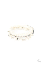 Load image into Gallery viewer, Paparazzi Shoreside Soiree - White Bracelet
